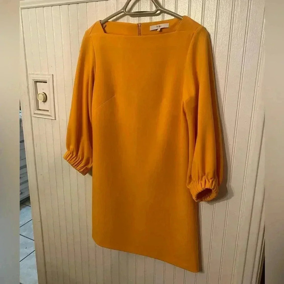 Tibi Boat Neck Shift Dress - Picture 1 of 12